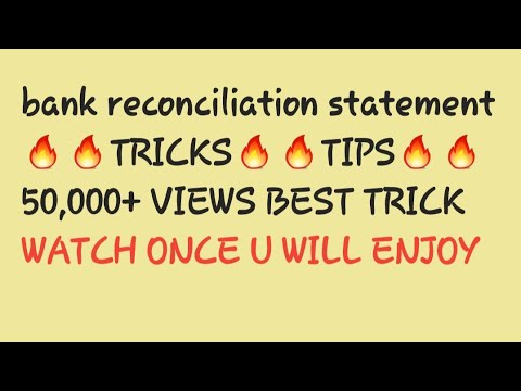 BRS #1 - Introduction to Bank Reconciliation Statement