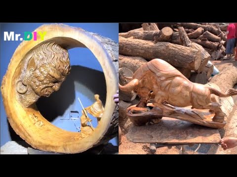 Amazing Wood Carving Skills  - The Masters in Wood Carving Profession