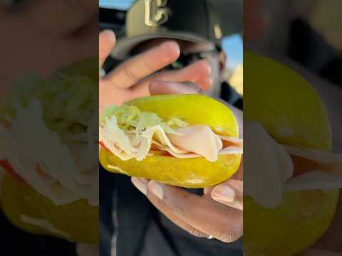 THE SODIUM SANDWICH from Jimmy John’s! Pickle Sandwich Review. #foodreview #comedy #shorts