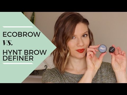 Ecobrow VS. Hynt Brow Definer Comparison // Laura's Natural Life