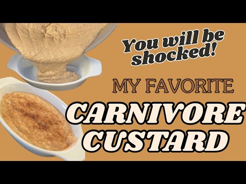 BEST CARNIVORE CUSTARD & SUPER EASY!!!