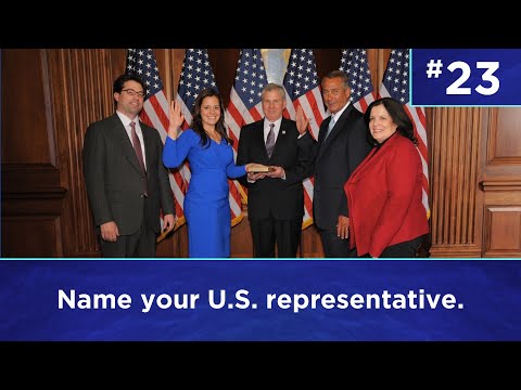 Q23: Name your U.S. representative.