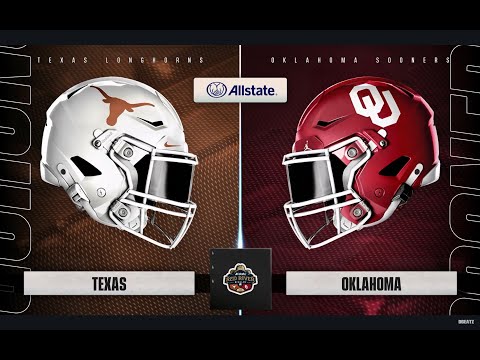 COLLEGE FOOTBALL TEXAS LONGHORNS VS. OKLAHOMA SOONERS FULL GAME!