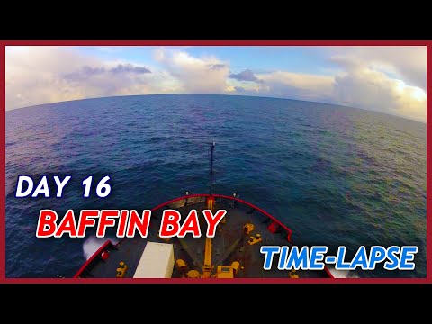 Baffin Bay's choppy seas time-lapse: Day 16 of the Northwest Passage Expedition