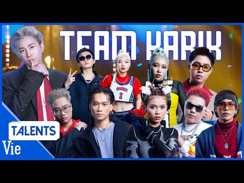 PLAYLIST TEAM KARIK: Tổng hợp những bản rap khét lẹt, cực cháy tại Rap Việt 2024