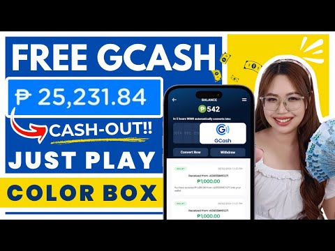 FREE GCASH ₱20,000 CASH-OUT KO! JUST PLAY COLOR BOX | CONVERT CASH EVERY PLAY | NO PUHUNAN