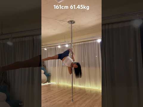 61.45kg #브로큰스플릿 #페가수스 🦄 #poledance #폴댄스 #폴댄스강사 #폴타혼타스