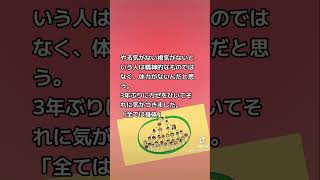 やる気がない根気がないという人は精神的なものではなく、体力がないんだと思う　3年ぶりにカゼをひいてそれに気がつきました。「全ては身体」