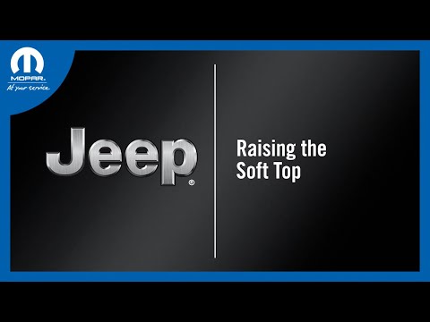 Raising the Soft Top | How To | 2025 Jeep Wrangler