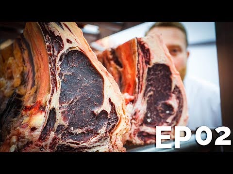 DRY AGED 400 DAY OLD BEEF | FOOD BUSKER | John Quilter