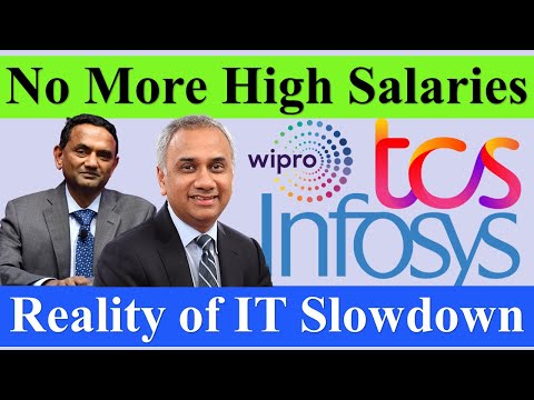 No More High Salaries in TCS, INFOSY & WIPRO, Reality of IT Slowdown? #tcs #infosys #wipro #salary