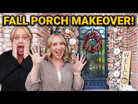 Fall Porch Makeover!