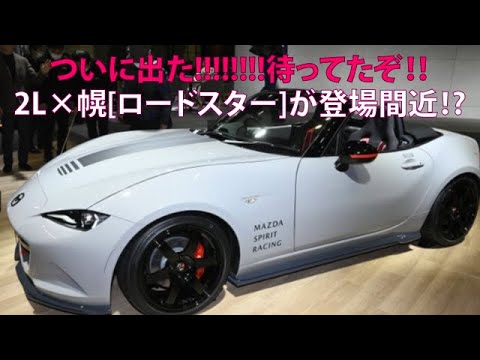 ついに出た!!!!!!!!　待ってたぞ!!　2L×幌[ロードスター]が登場間近!?