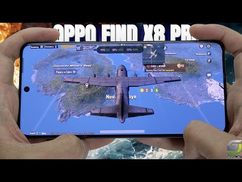 Oppo Find X8 Pro test game PUBG Mobile | Dimensity 9400