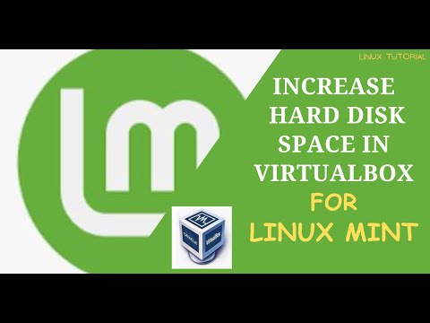 How to Increase Disk Size in VirtualBox for Linux Mint