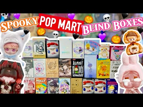 SPOOKY POP MART UNBOXING!! *♡* PULLED MY FAVORITE SECRET EVERRRR?!!