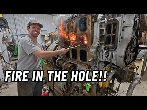 Will it Start?? | 1944 Cleveland 2 Stroke Generator Revival!