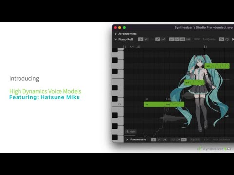 Hatsune Miku Synth V Update HDVM