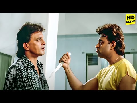 मिथुन चक्रवर्ती का जबरदस्त एक्शन क्लाइमेक्स सीन | Phool Aur Angaar Dhamakedar Action Climax Scene