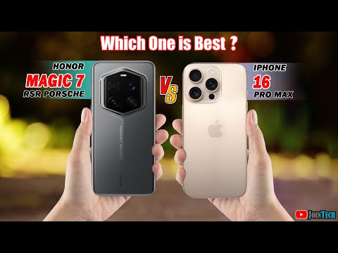 🔥 Duel High Tech!! Honor Magic 7 RSR Vs iPhone 16 Pro Max Off in a Smartphone Showdown!