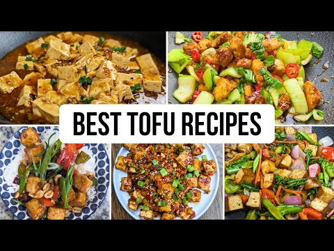 5 TOFU Recipes For Lunch or Dinner | Vegan Vegetarian Recipes | Tofu and Vegetables Stir Fry Recipes