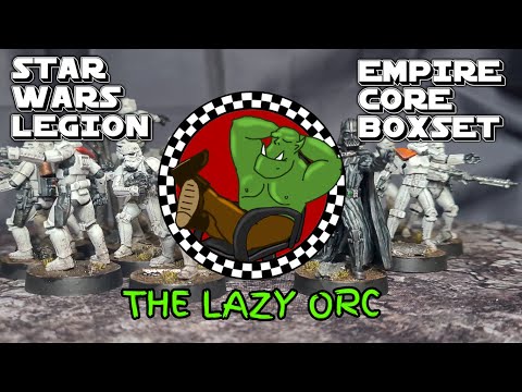 STAR WARS LEGION Build and Paint Tutorial Empire Core Set