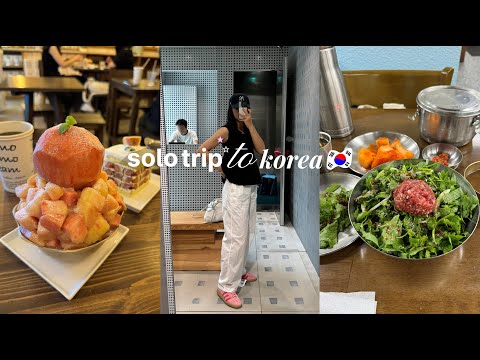 ENG ) KOREA VLOG - 2024 Aug, hidden local foods, cafes, shops & clinic!