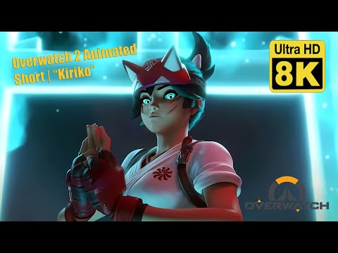 Overwatch 2 Animated Short | “Kiriko” 8K (Remastered with Neural Network AI)