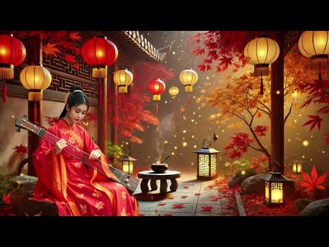 Autumn Leaves | Relaxing Chinese Instrumental Music | Bamboo Flute Guzheng & Erhu 醉美古典旋律  獨特韻味中國古風音樂