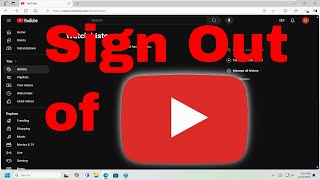 How to Sign Out of YouTube [Guide]