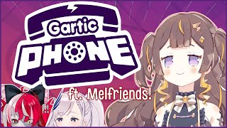 【Gartic Phone - ft. HOLORO and Melfriends!】*we* are artists【hololive Indonesia 2nd Generation】