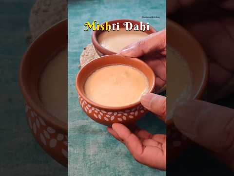 Mishti Dai Recipe | Bengali Mishti Doi Recipe | Yashaswi's Kitchen #shorts #youtubeshorts #viral