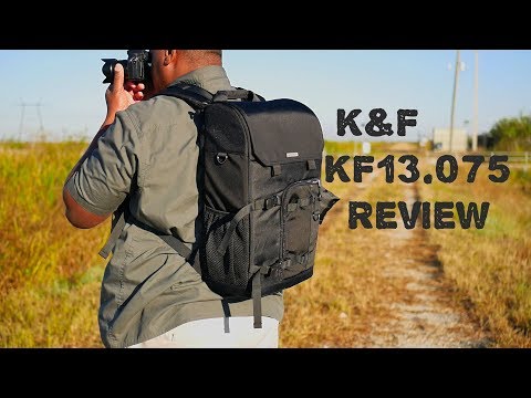 K&F Concept Stealth Camera Backpack bag review KF13.075