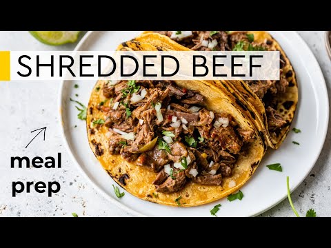 SLOW COOKER BEEF TIPS | Perfect for tacos, burrito bowls, etc!