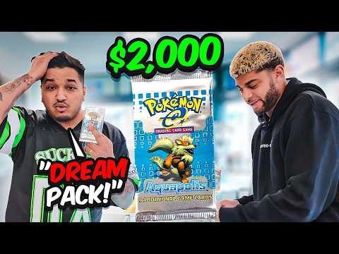 They Spent Over $2000 on VINTAGE Pokemon Packs! (POV EDITION)