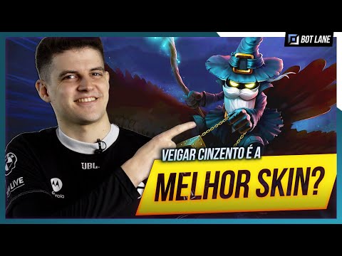 KDA (quase) perfeito com a MELHOR SKIN DO VEIGAR na bot lane! 🧙🏽‍♂️