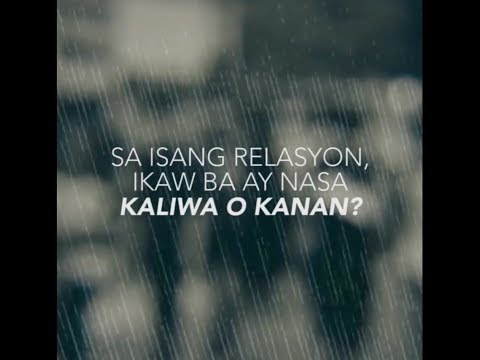 Kaliwa't Kanan Tanong:  Sa isang relasyon, sa KALIWA kaba o sa KANAN?