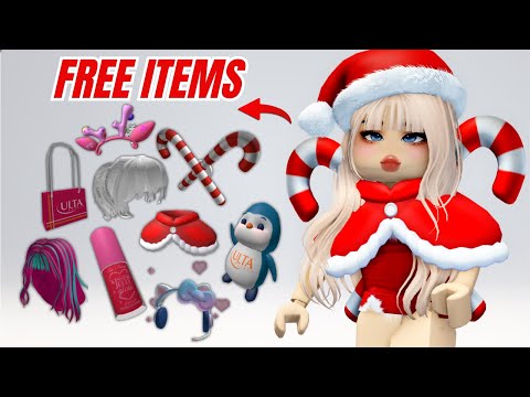 HURRY! 13 Free Cute Holiday Hairs & Items to Get on Roblox 2024