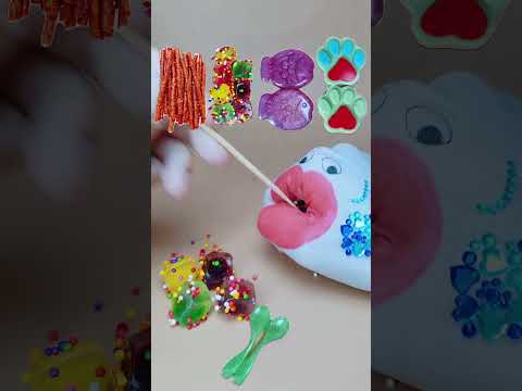 Lollipops, children’s snacks, 2D beauty