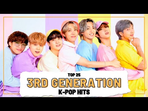 Top 30 3RD GENERATION K-POP Hits