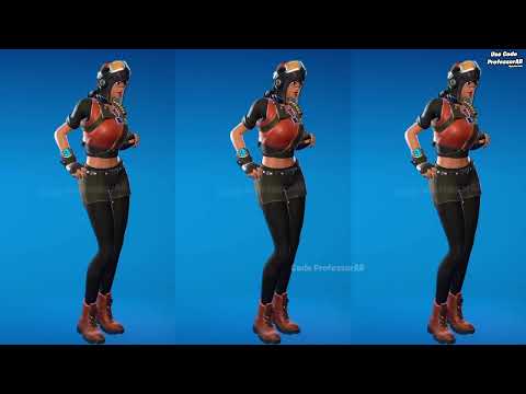 Fortnite Party Hips Emote With Renegade Rebel Skin Thicc 🍑😍🥵( ͡° ͜ʖ ͡°)