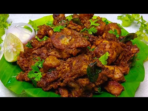 తిన్న కొద్ది తినలనిపించే🤤 Pepper Chicken Fry😋 simple and Tasty pepper Chicken Fry👌