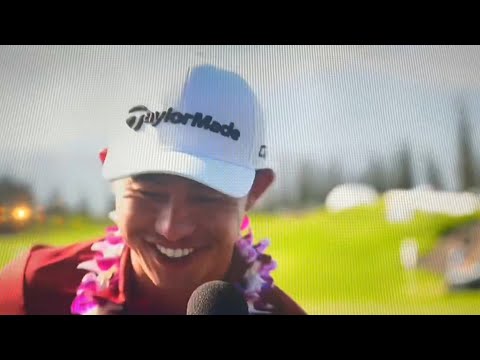 Collin Morikawa’s Raw Reaction to Hideki Matsuyama’s Record-Breaking 35-Under Win!