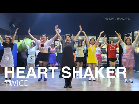 [KPop] Heart Shaker - TWICE | Zumba Fitness | Diva Dance | The Diva Thailand