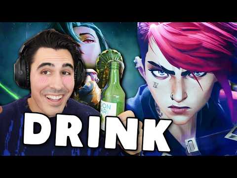 League of Legends Player Turned Arcane into a Drinking Game | Arcane Season 2 Episode 1-3