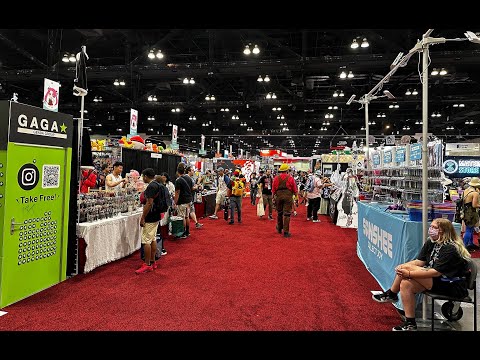 【Anime Expo 2024】 Exhibit Hall tour and walkthrough