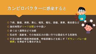 カンピロバクター食中毒について