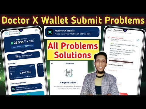 Doctor X Wallet Connect Problem Solution | How to Connect Doctor X Wallet