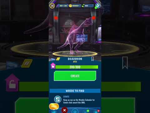 Wow! 100 Fuse on Apex Dilozorion! - Jurassic World Alive