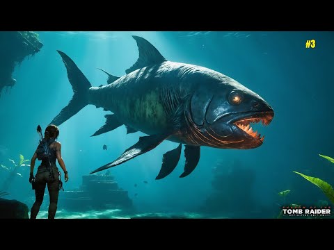 Fighting Piranhas Underwater | Shadow Of The Tomb Raider Gameplay #3